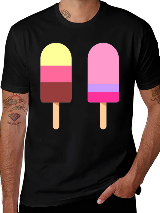 Ice Pop Graphic Tee - Summer Fun T-Shirt