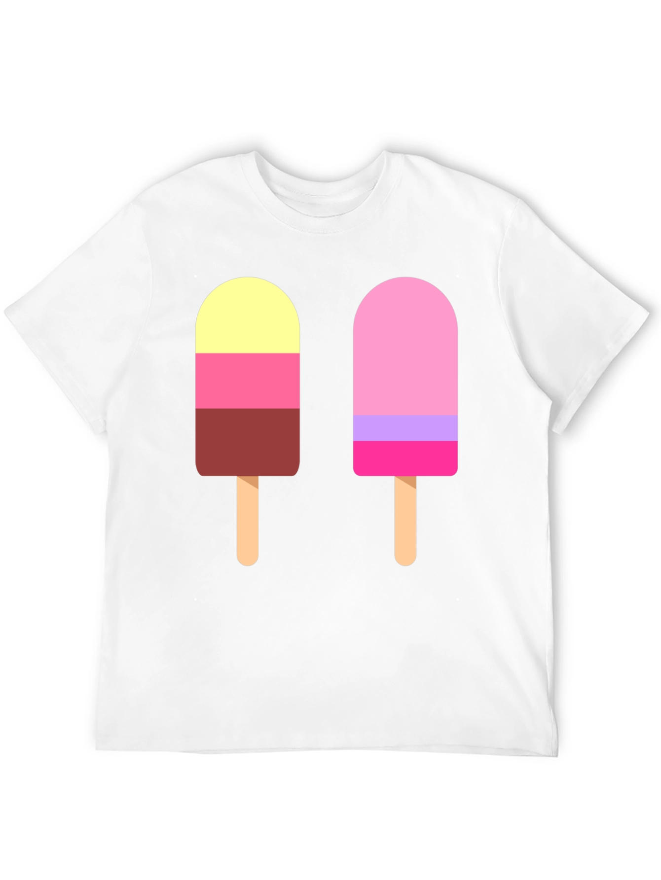 Ice Pop Graphic Tee - Summer Fun T-Shirt