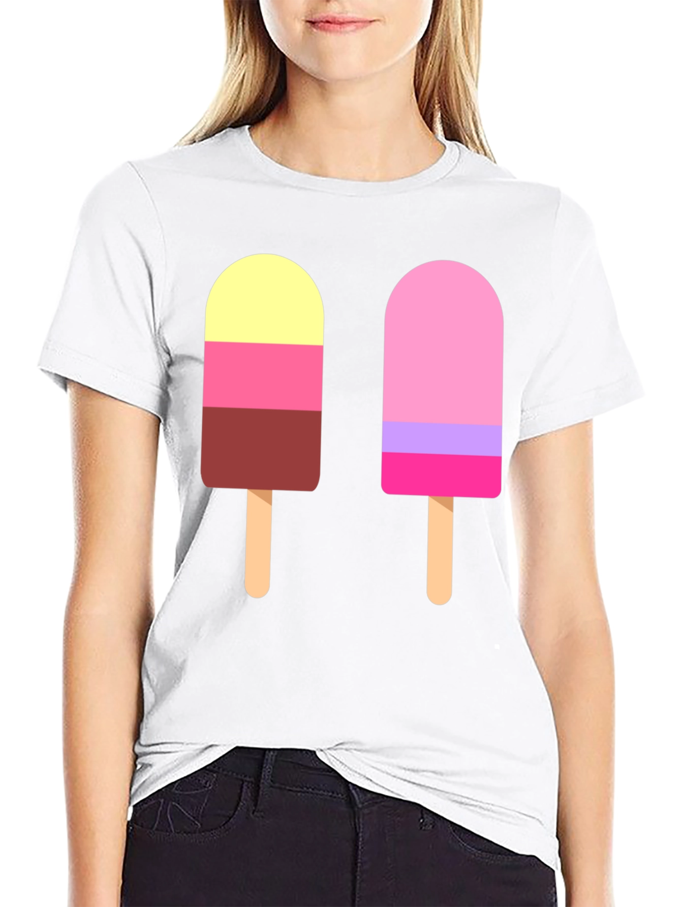 Ice Pop Graphic Tee - Summer Fun T-Shirt