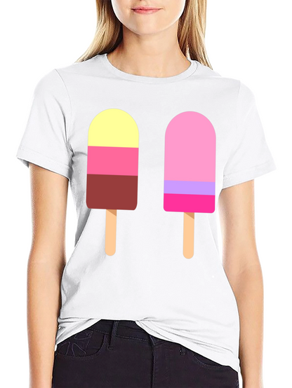 Ice Pop Graphic Tee - Summer Fun T-Shirt
