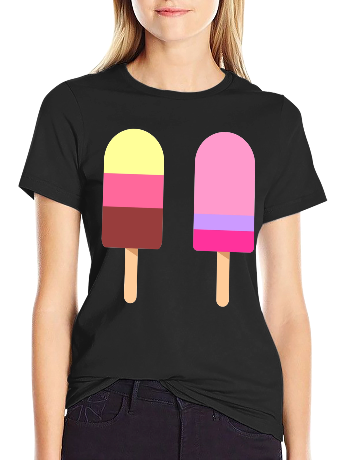 Ice Pop Graphic Tee - Summer Fun T-Shirt