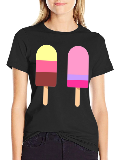 Ice Pop Graphic Tee - Summer Fun T-Shirt
