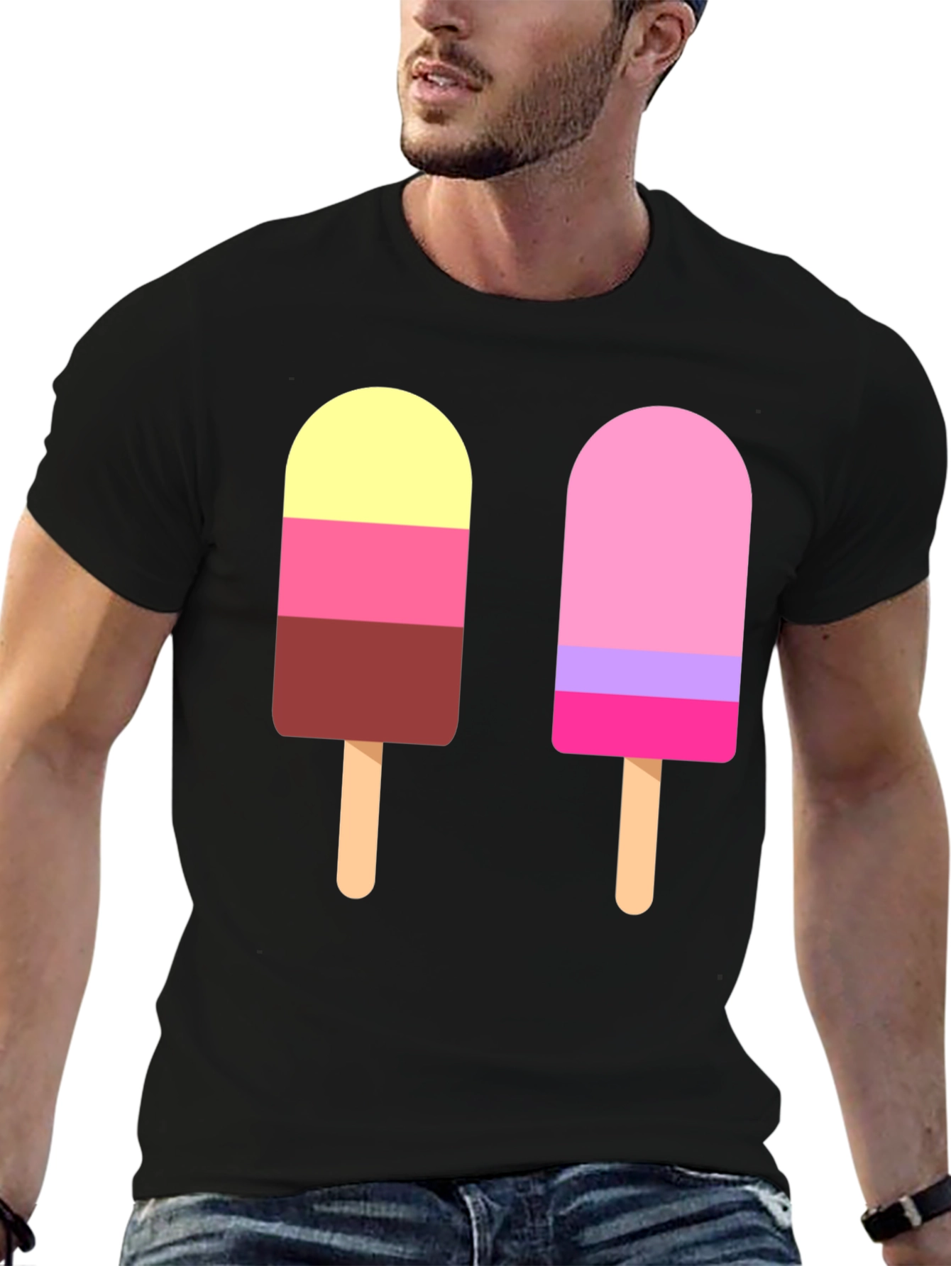 Ice Pop Graphic Tee - Summer Fun T-Shirt