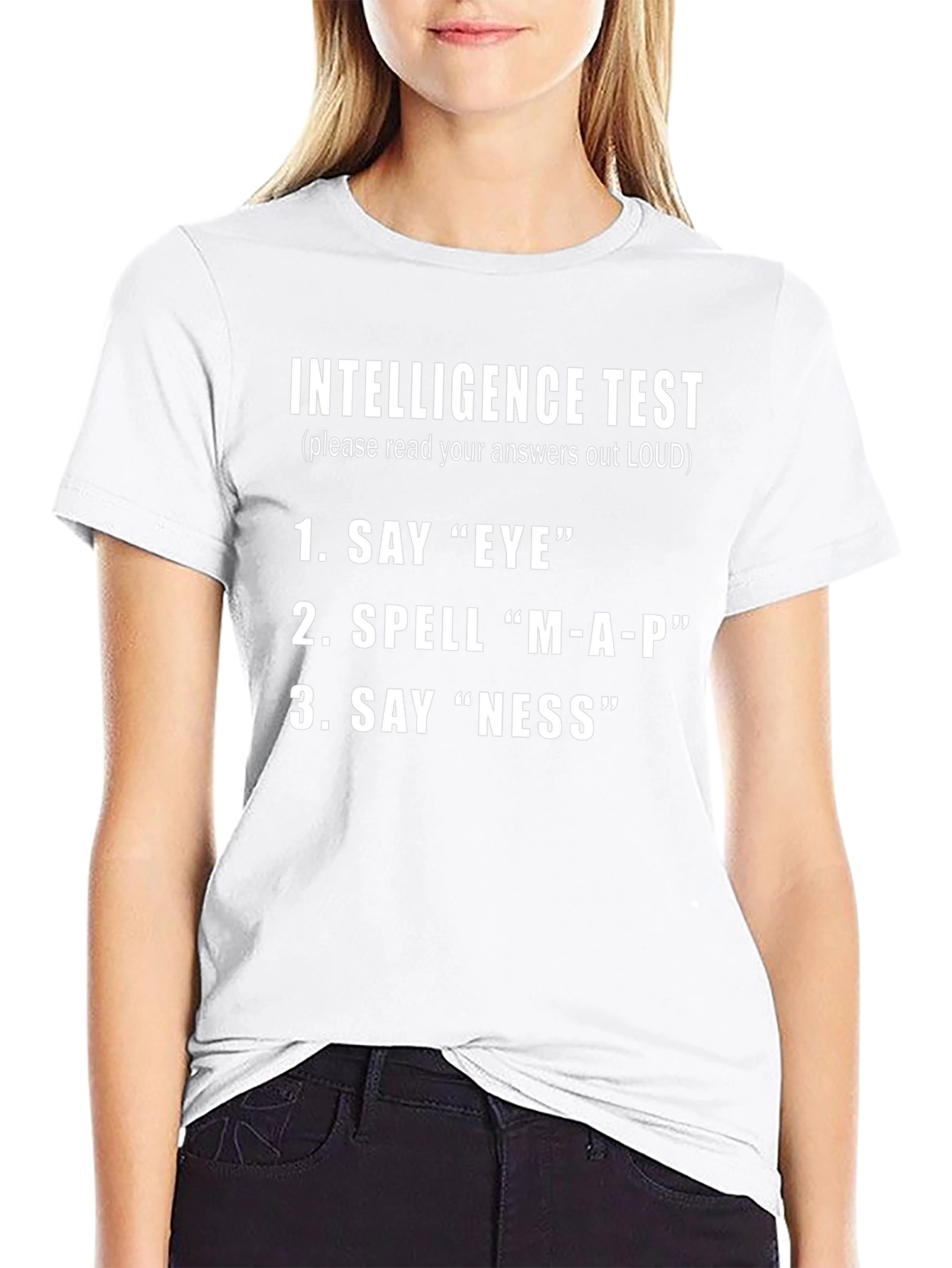 Intelligence Test Novelty T-Shirt