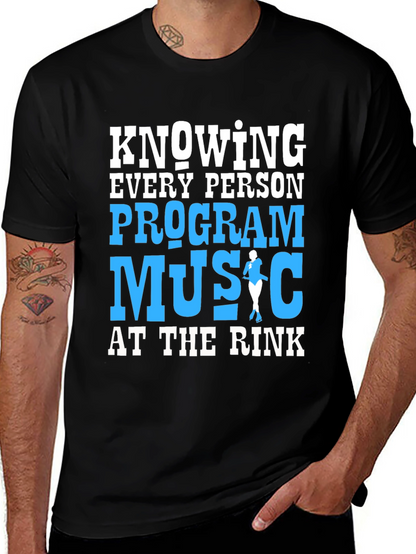 Ice Skating Program Music T-Shirt