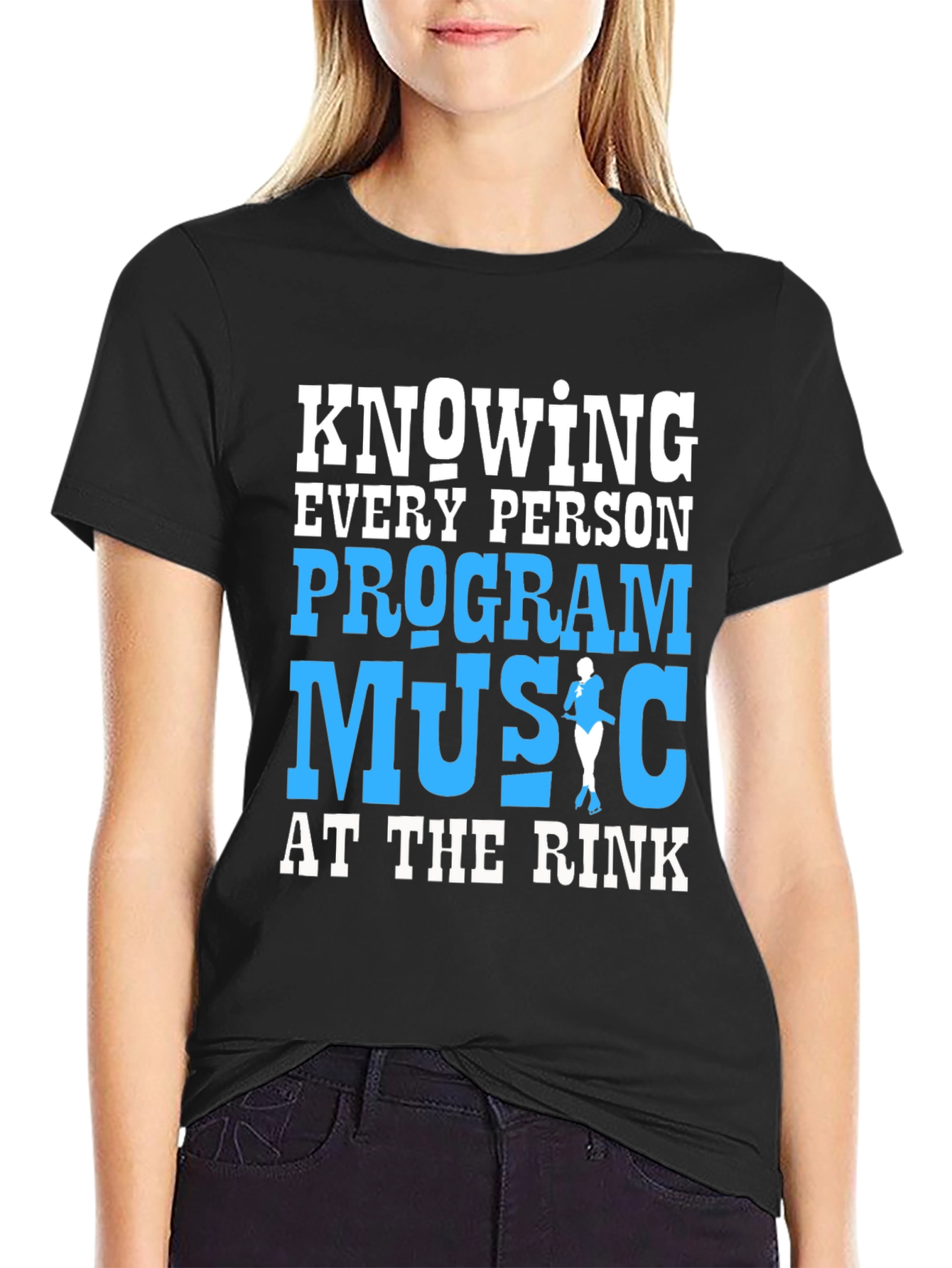 Ice Skating Program Music T-Shirt