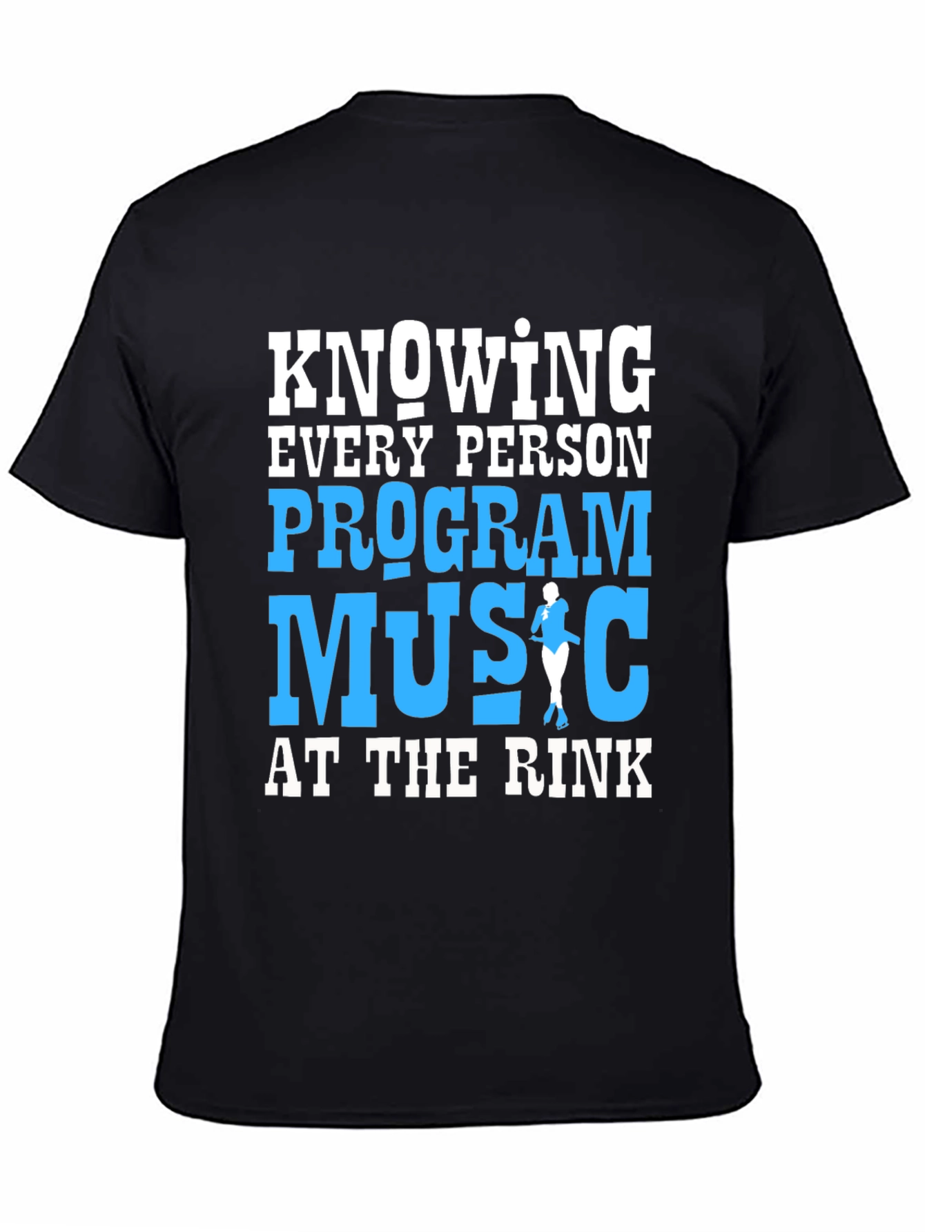 Ice Skating Program Music T-Shirt