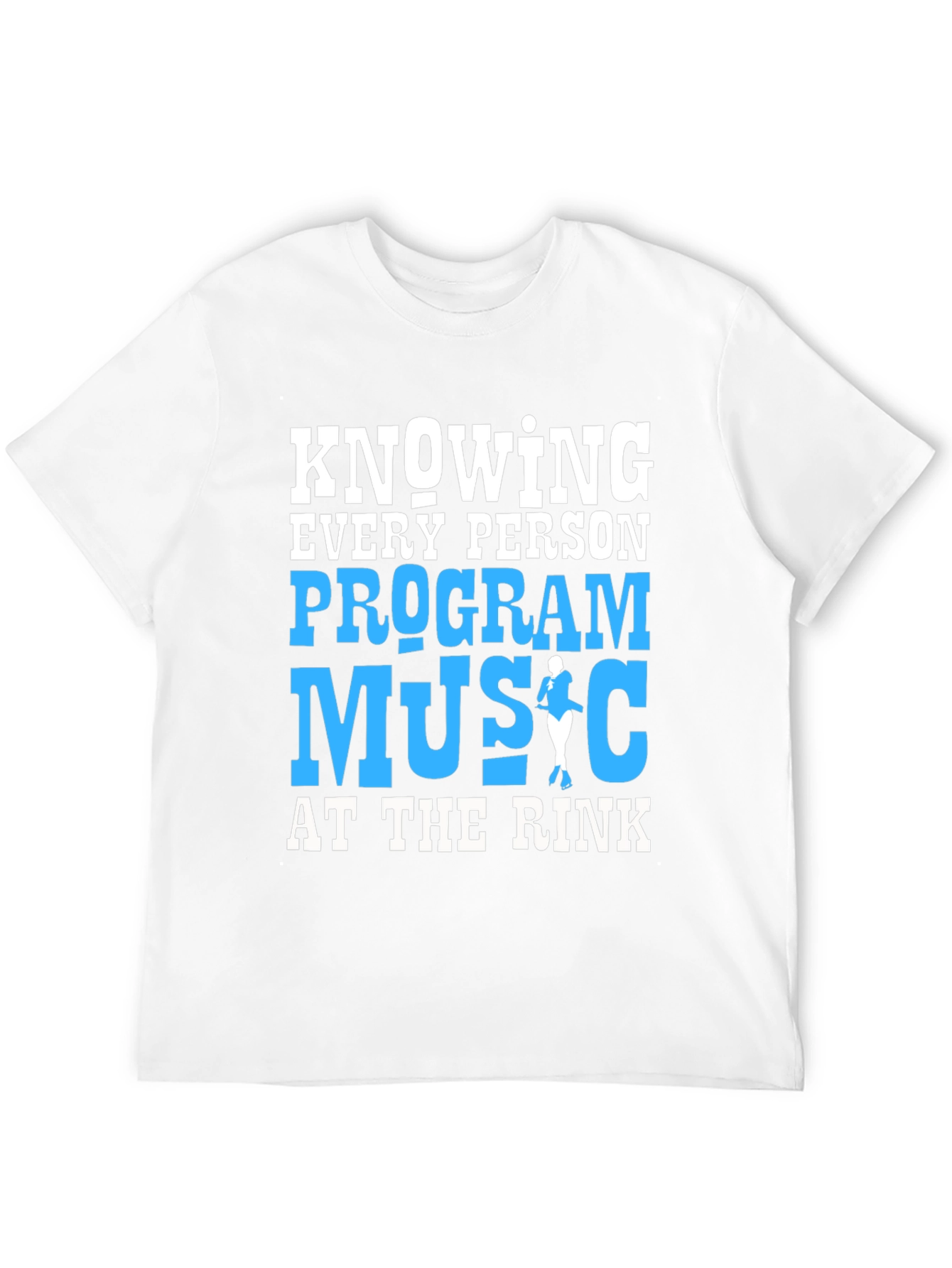 Ice Skating Program Music T-Shirt