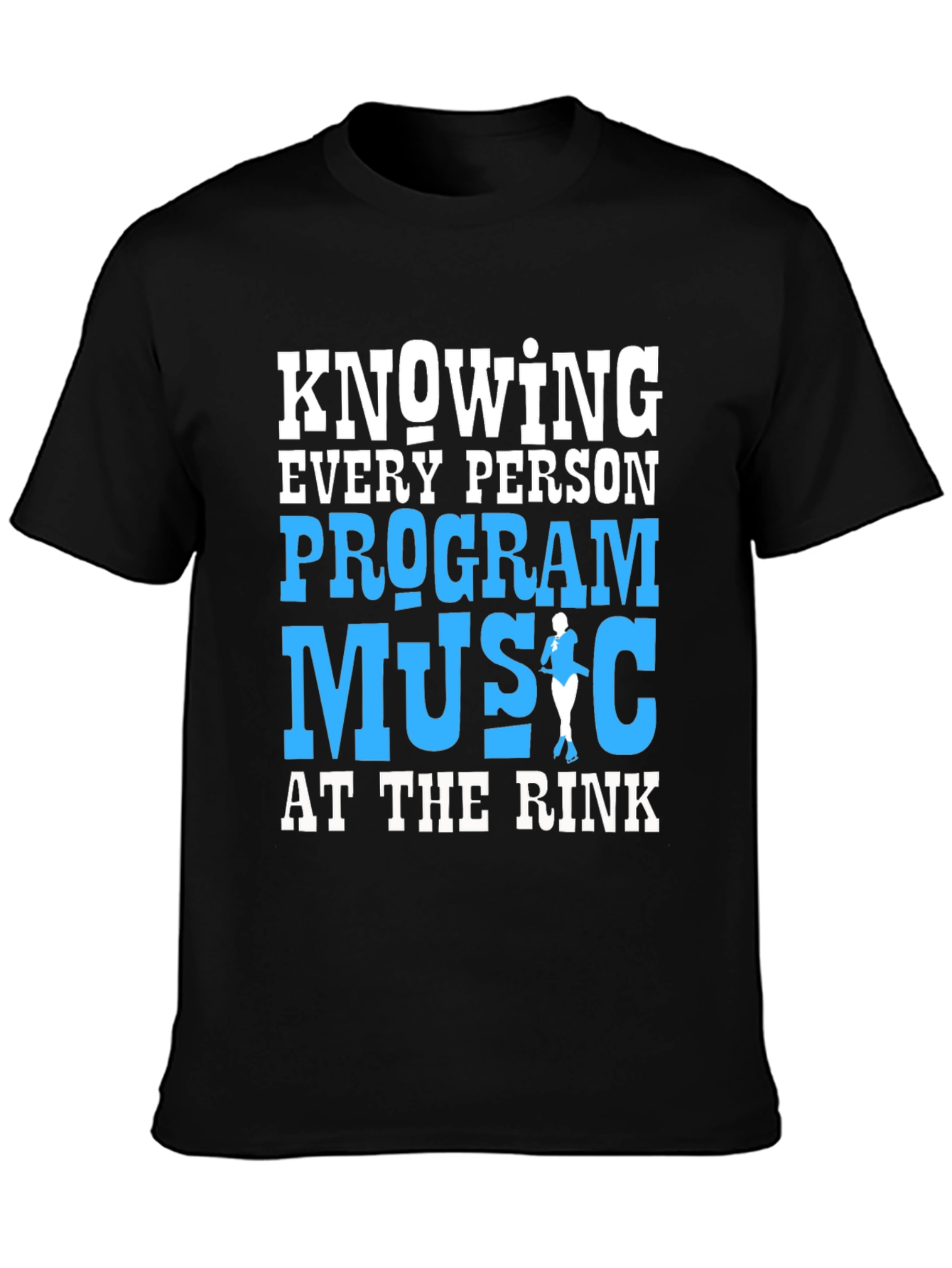 Ice Skating Program Music T-Shirt