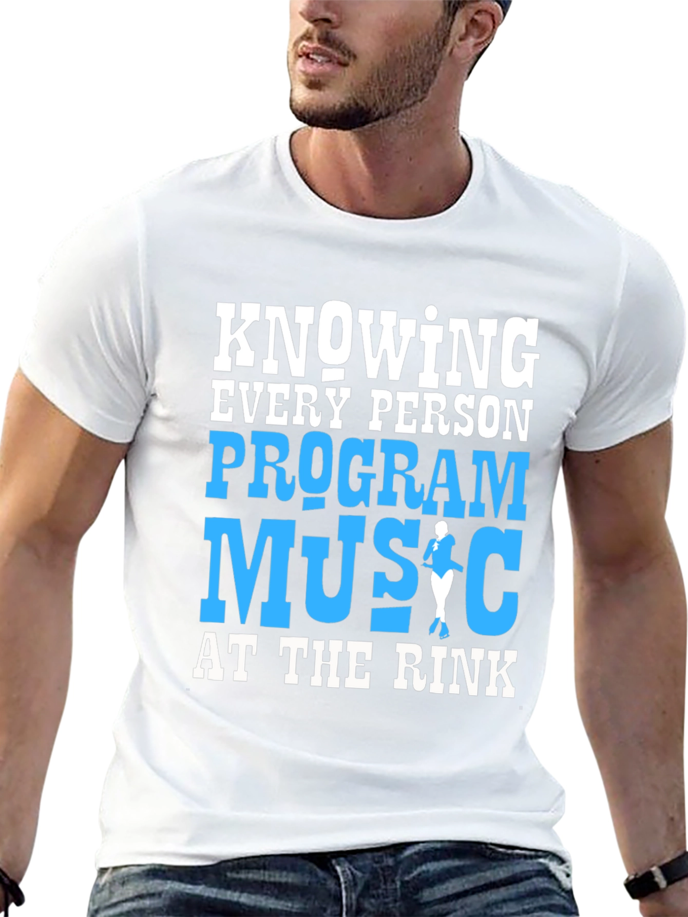 Ice Skating Program Music T-Shirt