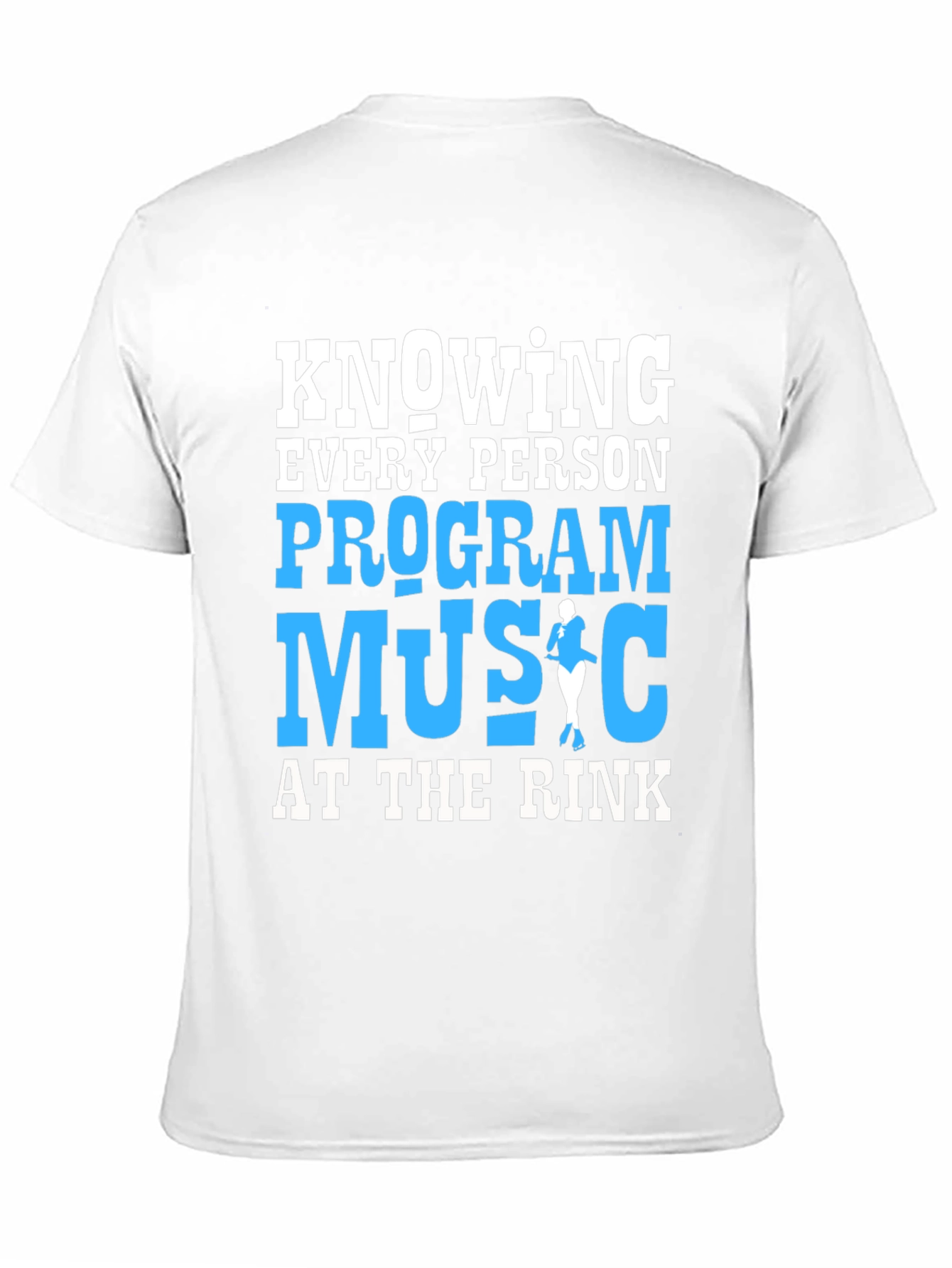 Ice Skating Program Music T-Shirt