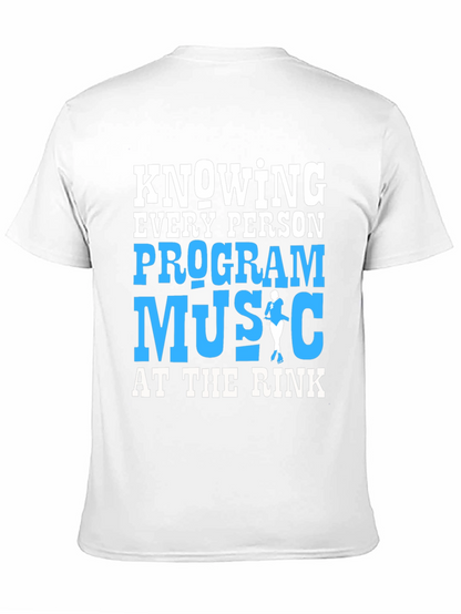 Ice Skating Program Music T-Shirt