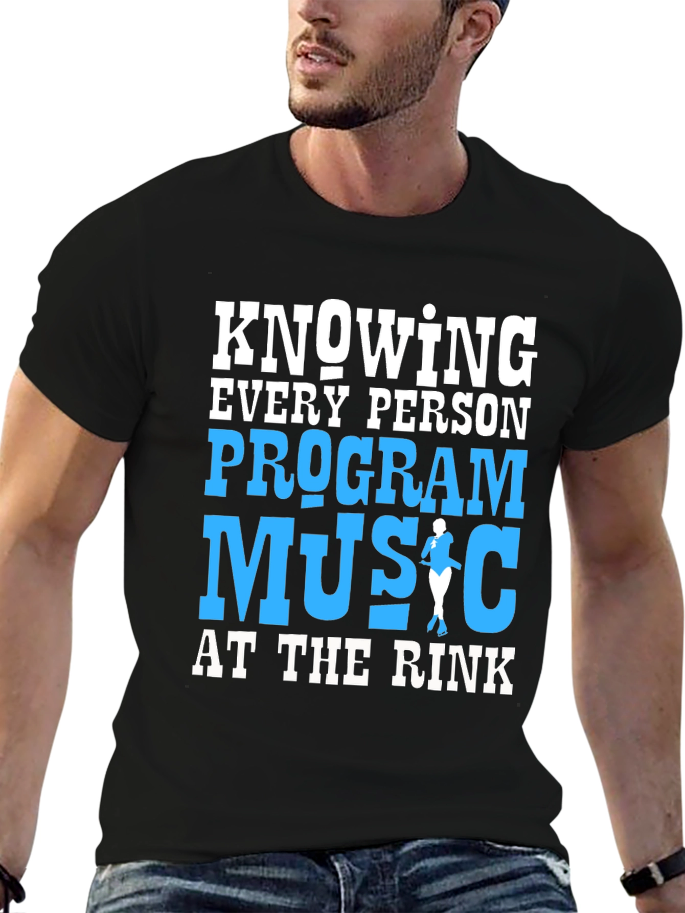 Ice Skating Program Music T-Shirt