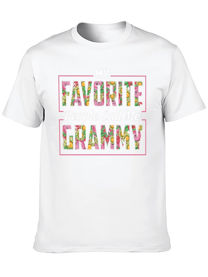 My Favorite People Call Me Grammy T-Shirt