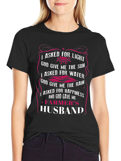 Farmers Husband Graphic Tee - Gift for Men