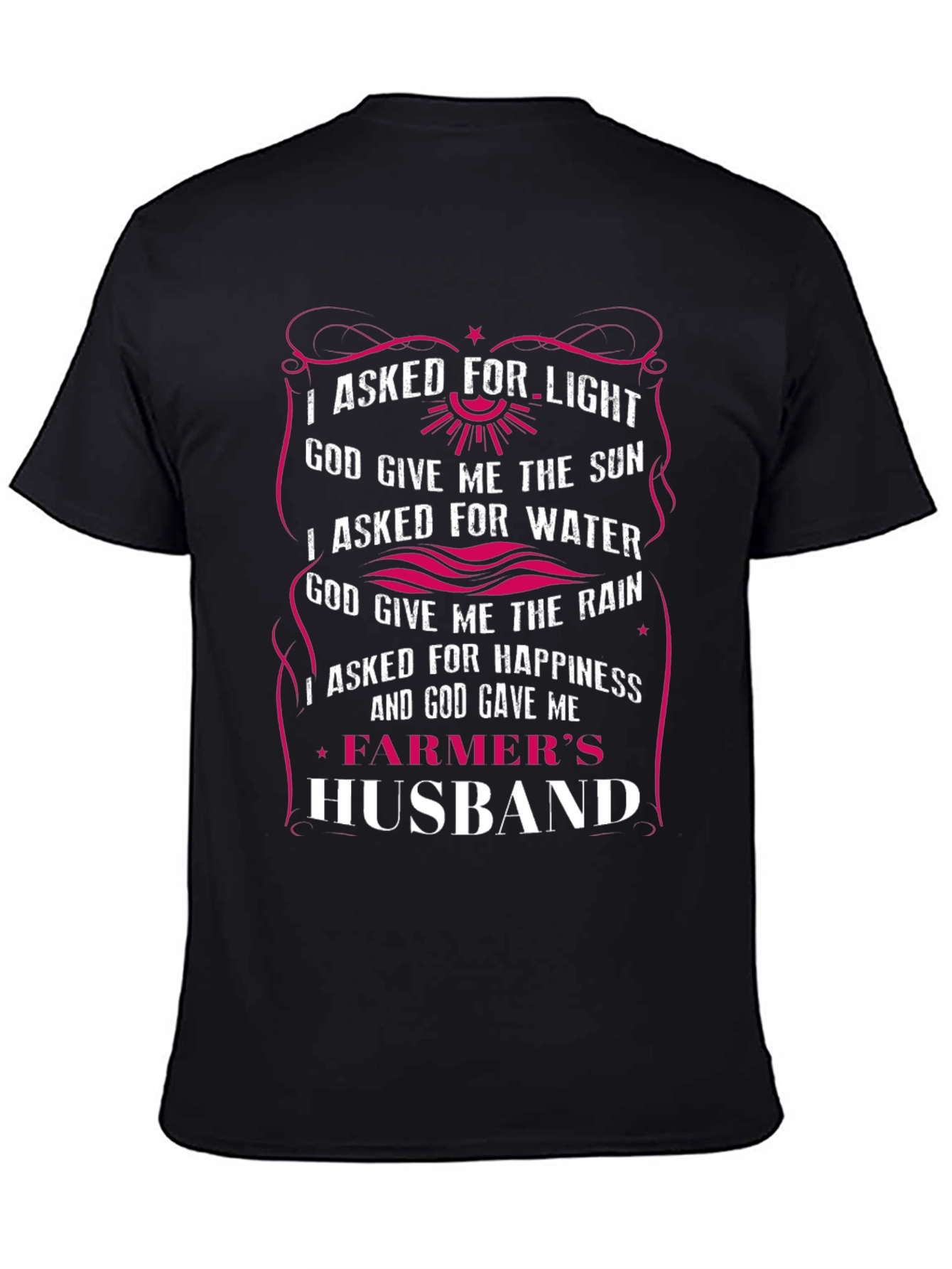 Farmers Husband Graphic Tee - Gift for Men