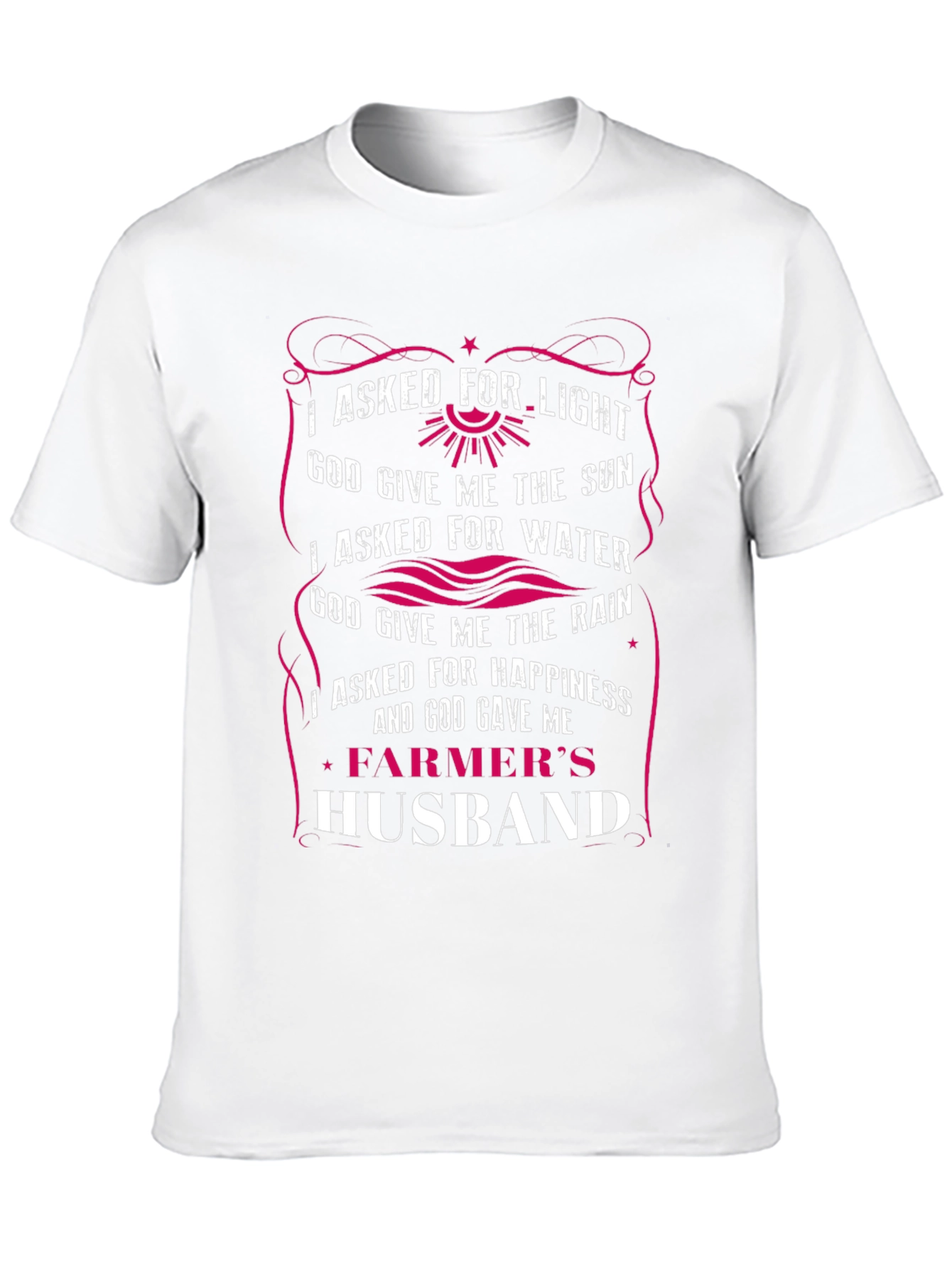 Farmers Husband Graphic Tee - Gift for Men