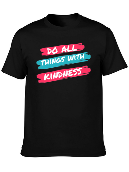 Kindness Graphic Tee - Soft Cotton Blend