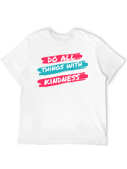 Kindness Graphic Tee - Soft Cotton Blend
