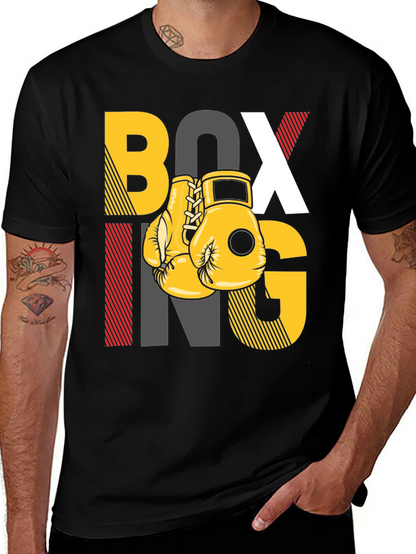 Boxing Graphic T-Shirt - Sports Fan Apparel