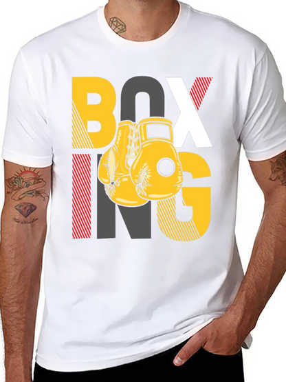 Boxing Graphic T-Shirt - Sports Fan Apparel