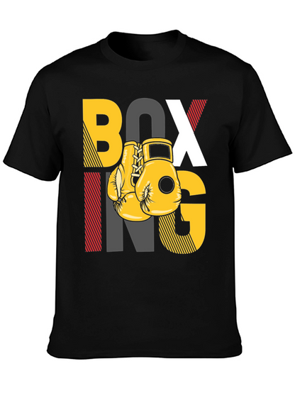 Boxing Graphic T-Shirt - Sports Fan Apparel