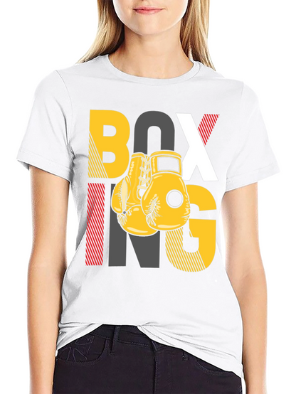 Boxing Graphic T-Shirt - Sports Fan Apparel