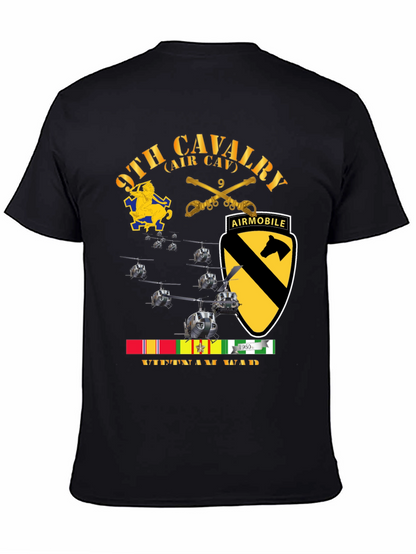9th Cavalry Air Mobile Vietnam War T-Shirt