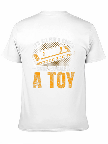 Harmonica T-Shirt: Its All Fun & Games...