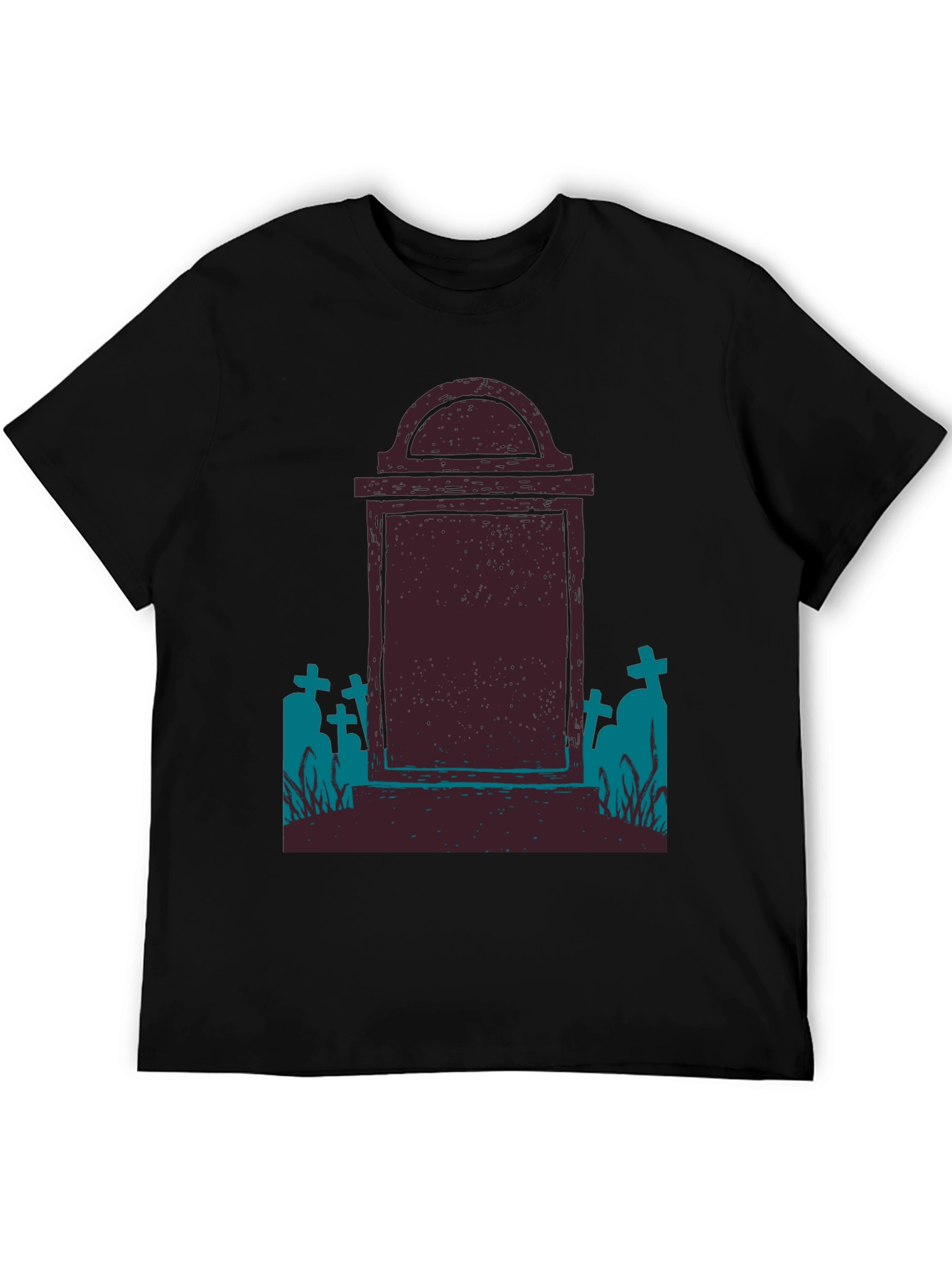Tombstone Graphic Tee - Spooky Halloween Shirt