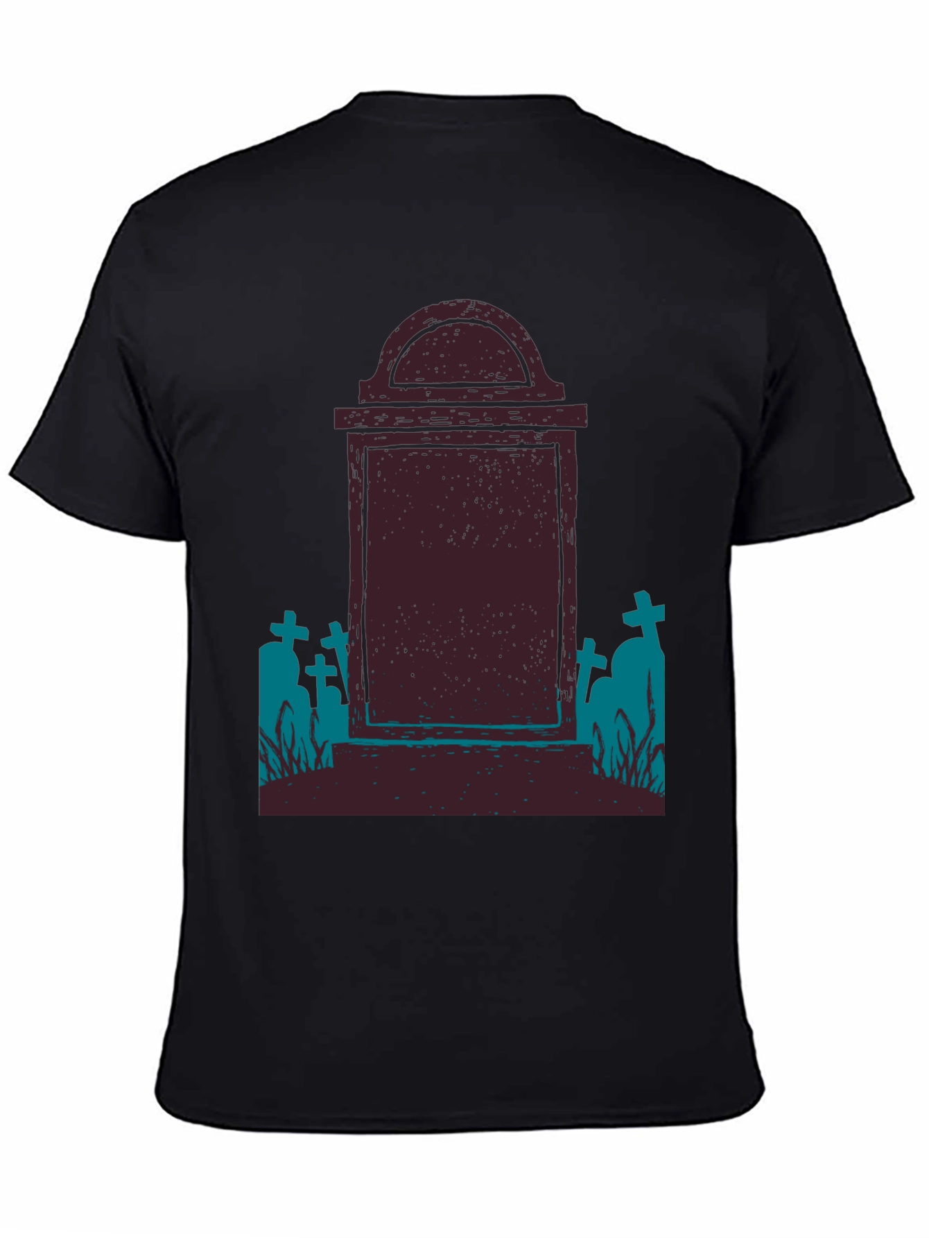 Tombstone Graphic Tee - Spooky Halloween Shirt