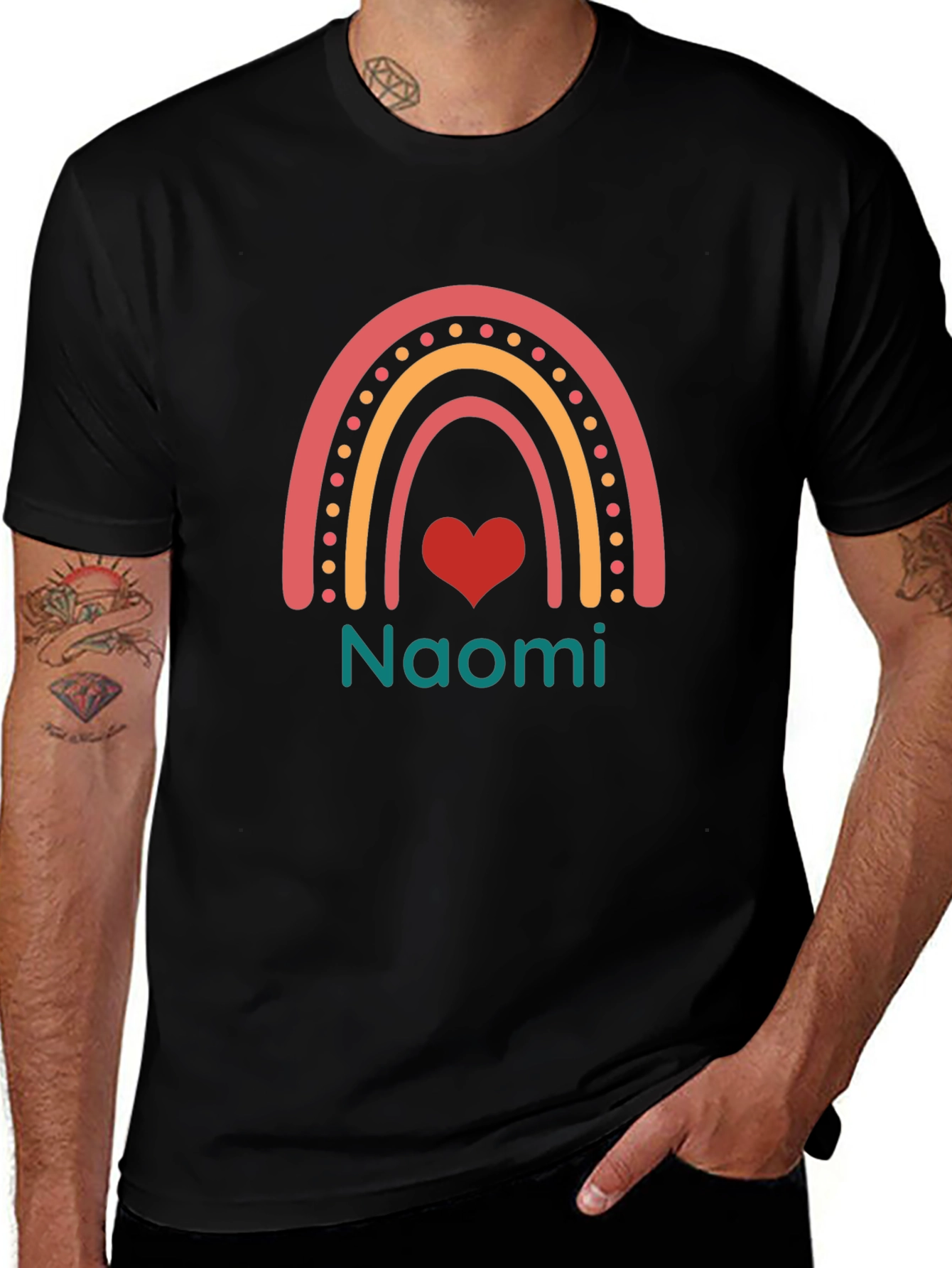 Naomi Rainbow Personalized T-Shirt