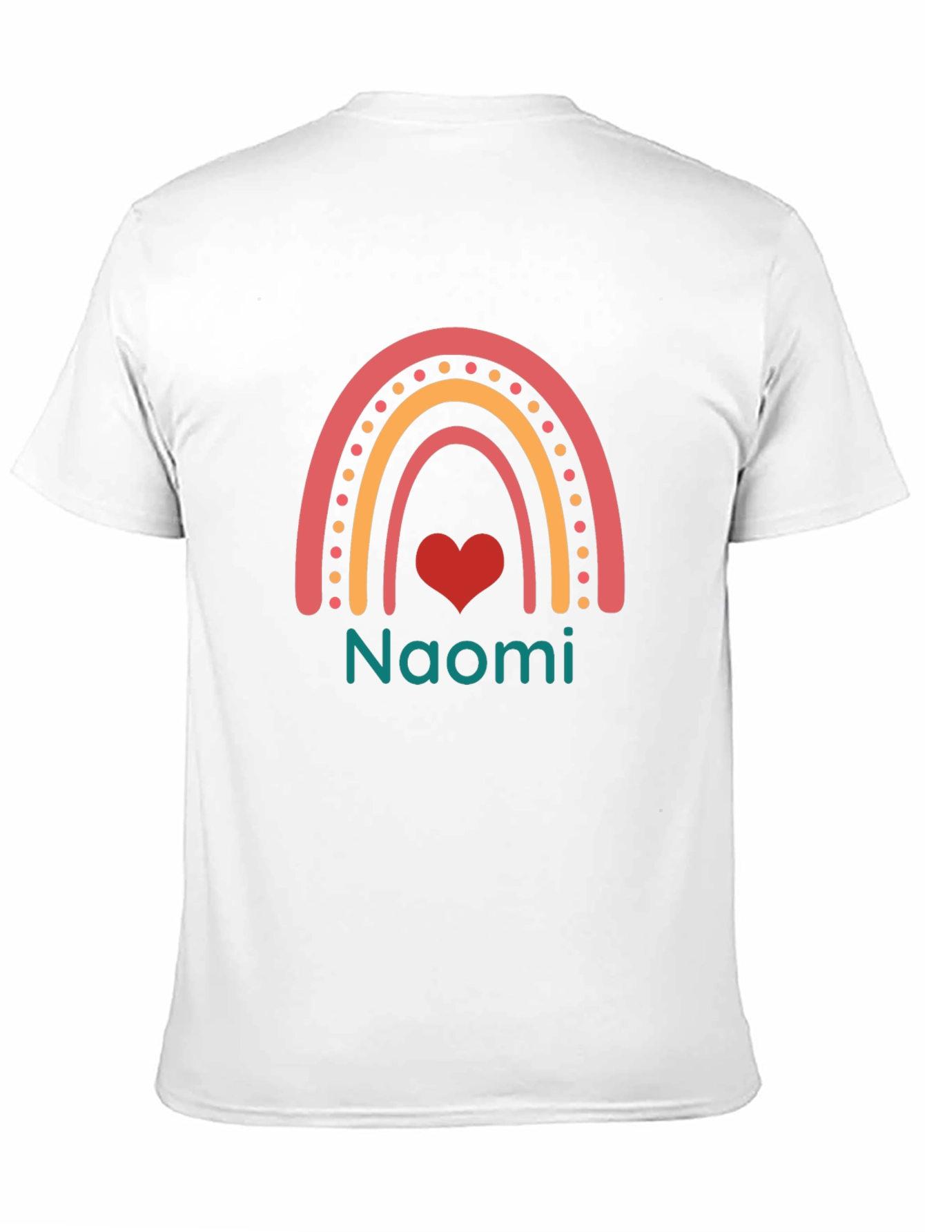 Naomi Rainbow Personalized T-Shirt