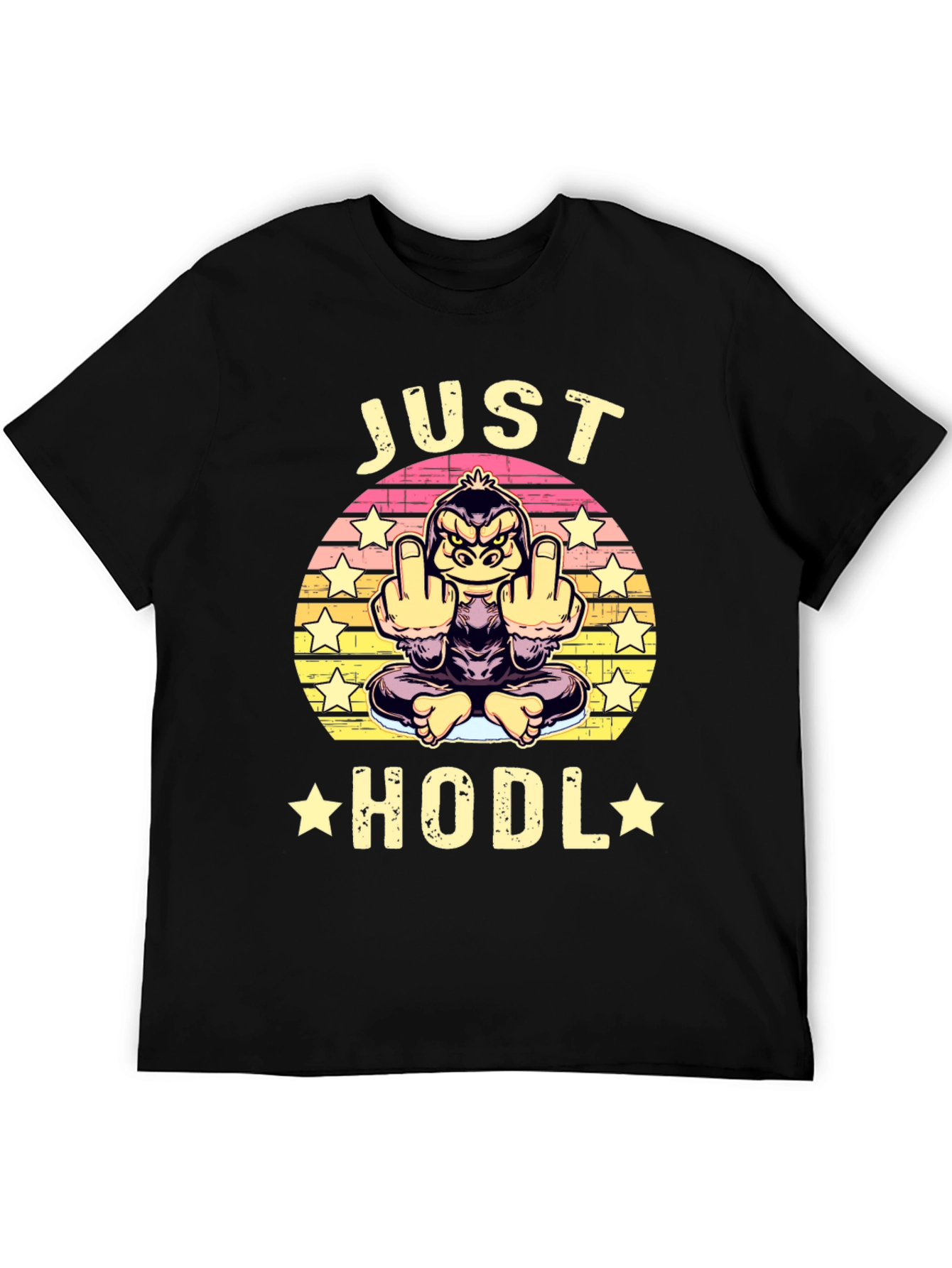 Just Hodl Funny Ape T-Shirt