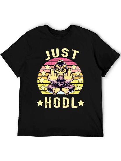 Just Hodl Funny Ape T-Shirt