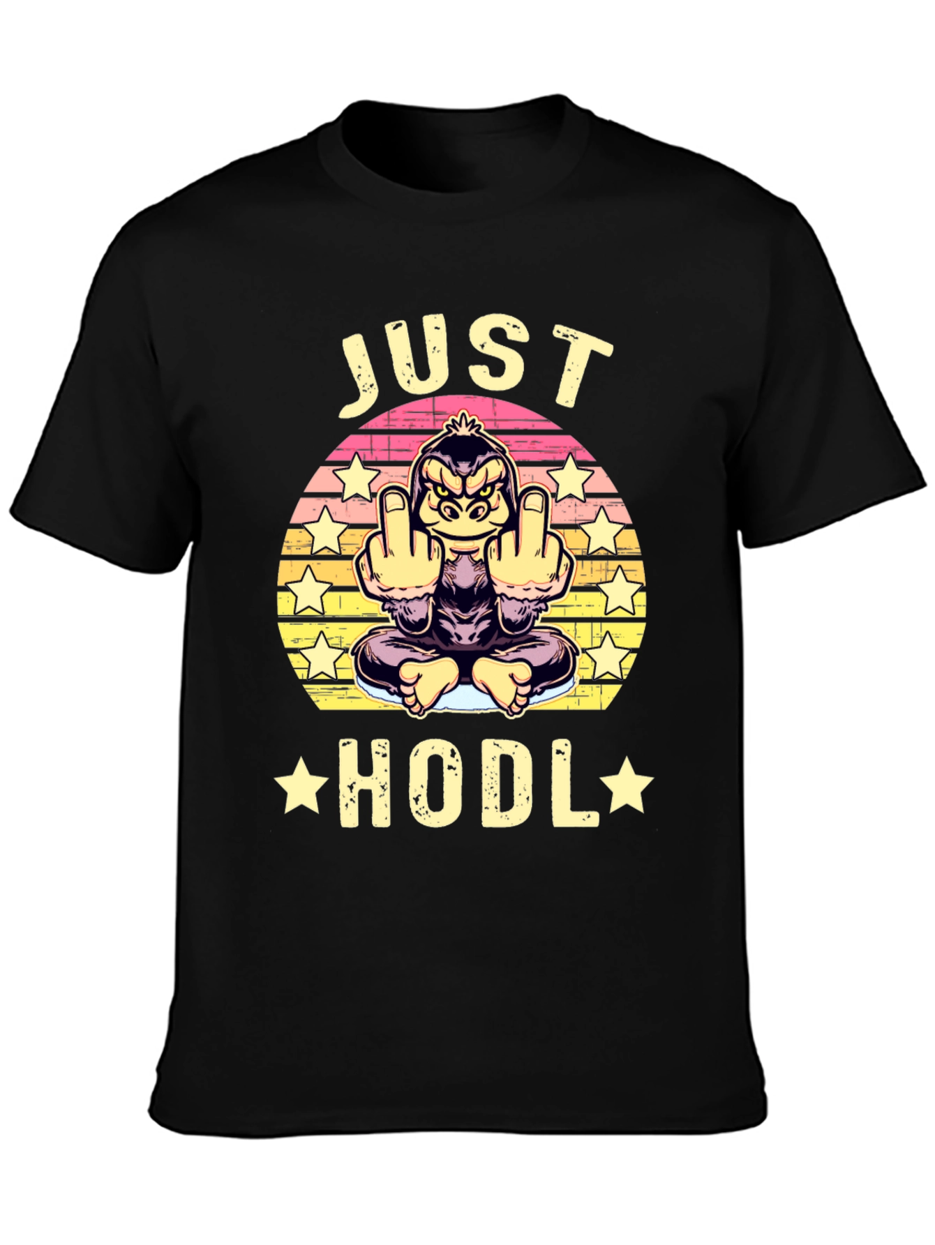 Just Hodl Funny Ape T-Shirt
