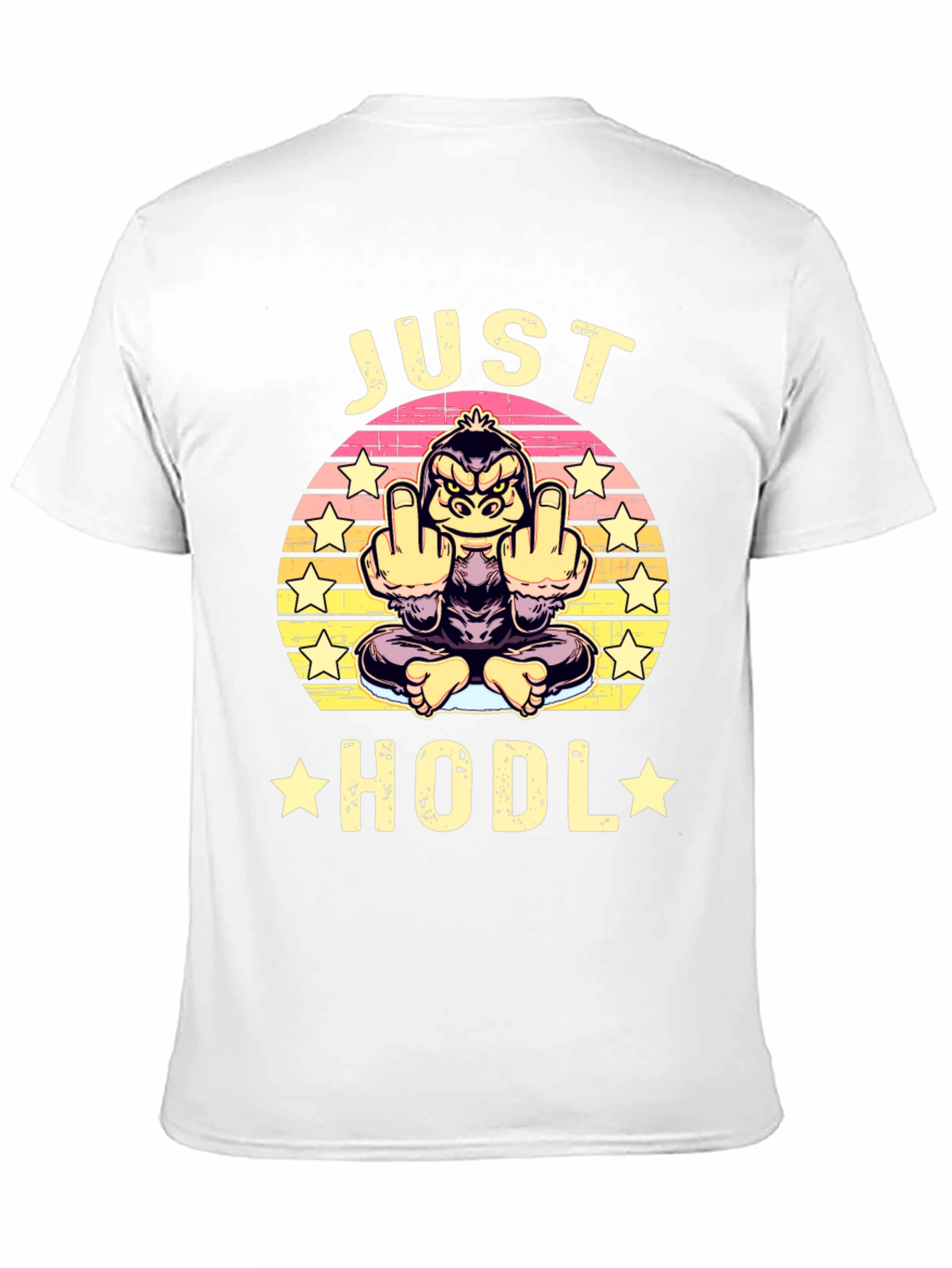 Just Hodl Funny Ape T-Shirt