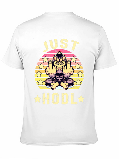 Just Hodl Funny Ape T-Shirt