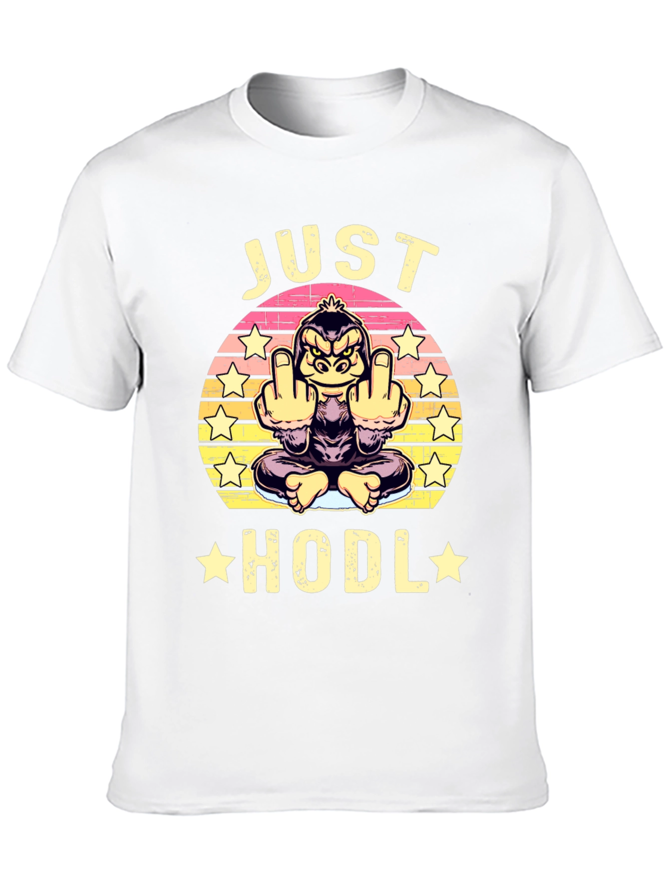 Just Hodl Funny Ape T-Shirt