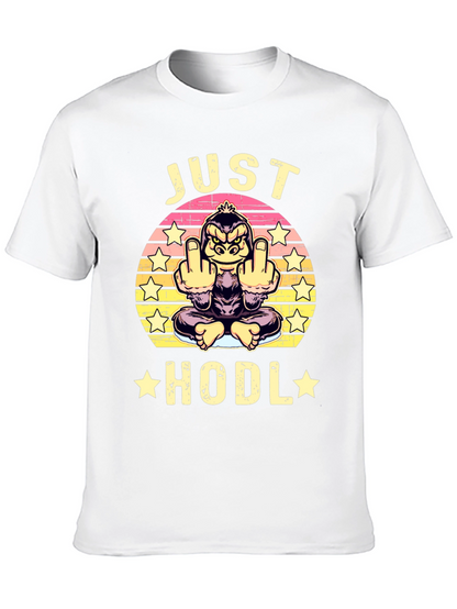 Just Hodl Funny Ape T-Shirt