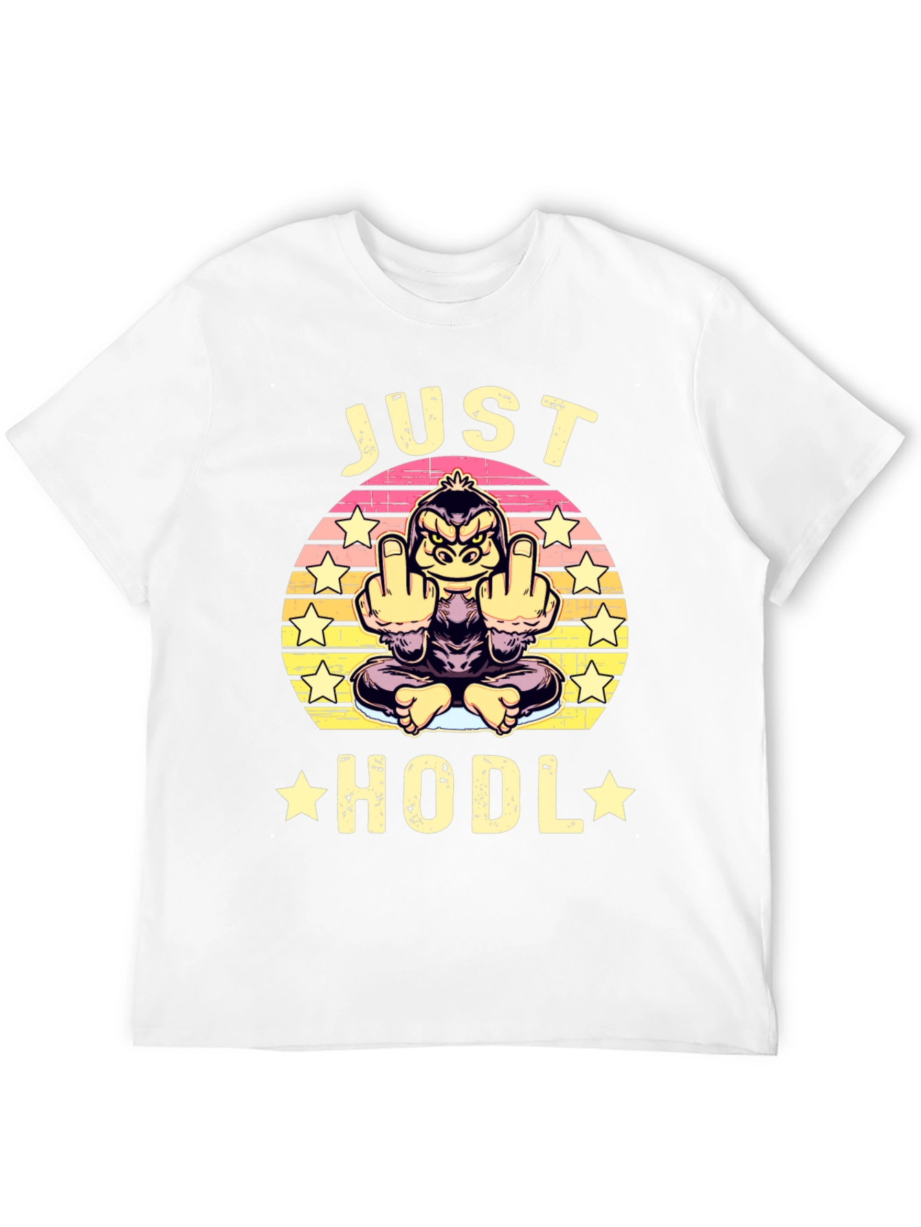 Just Hodl Funny Ape T-Shirt