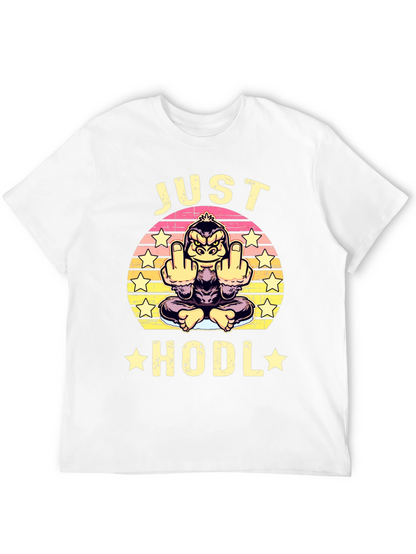 Just Hodl Funny Ape T-Shirt