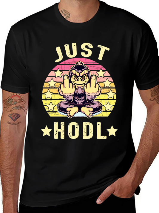 Just Hodl Funny Ape T-Shirt