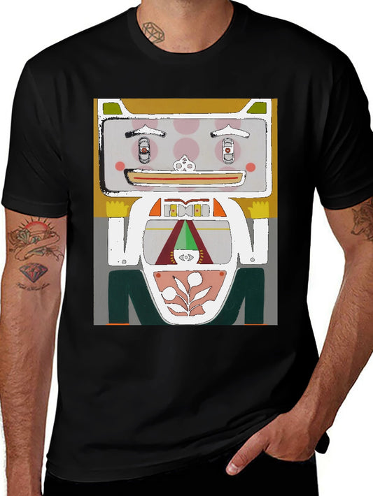 Abstract Graphic Print T-Shirt