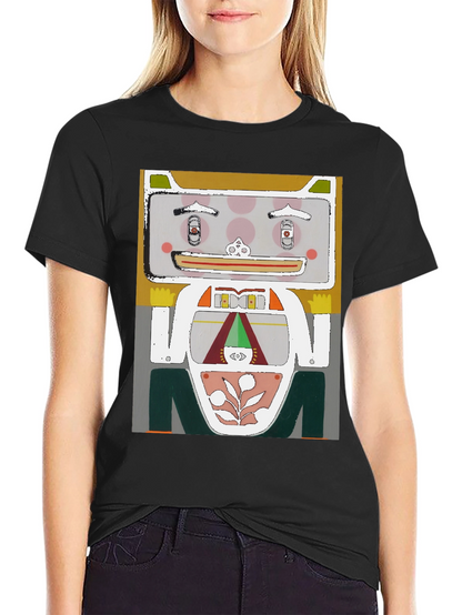 Abstract Graphic Print T-Shirt