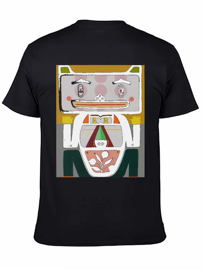 Abstract Graphic Print T-Shirt