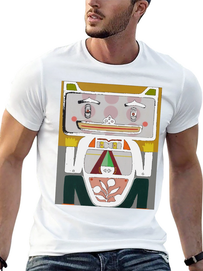 Abstract Graphic Print T-Shirt