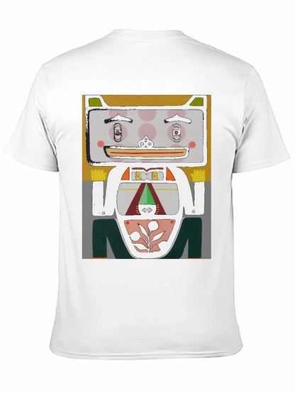 Abstract Graphic Print T-Shirt
