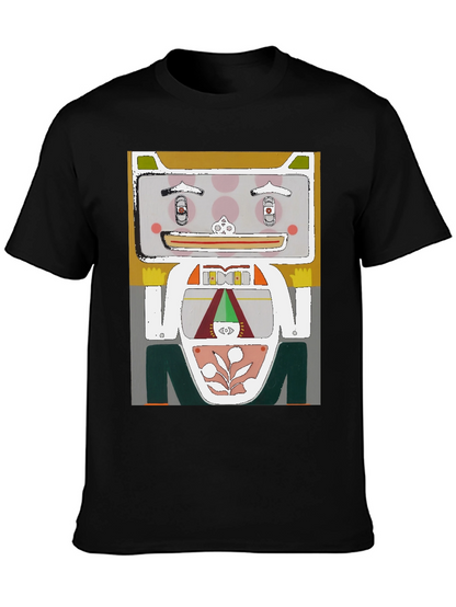 Abstract Graphic Print T-Shirt