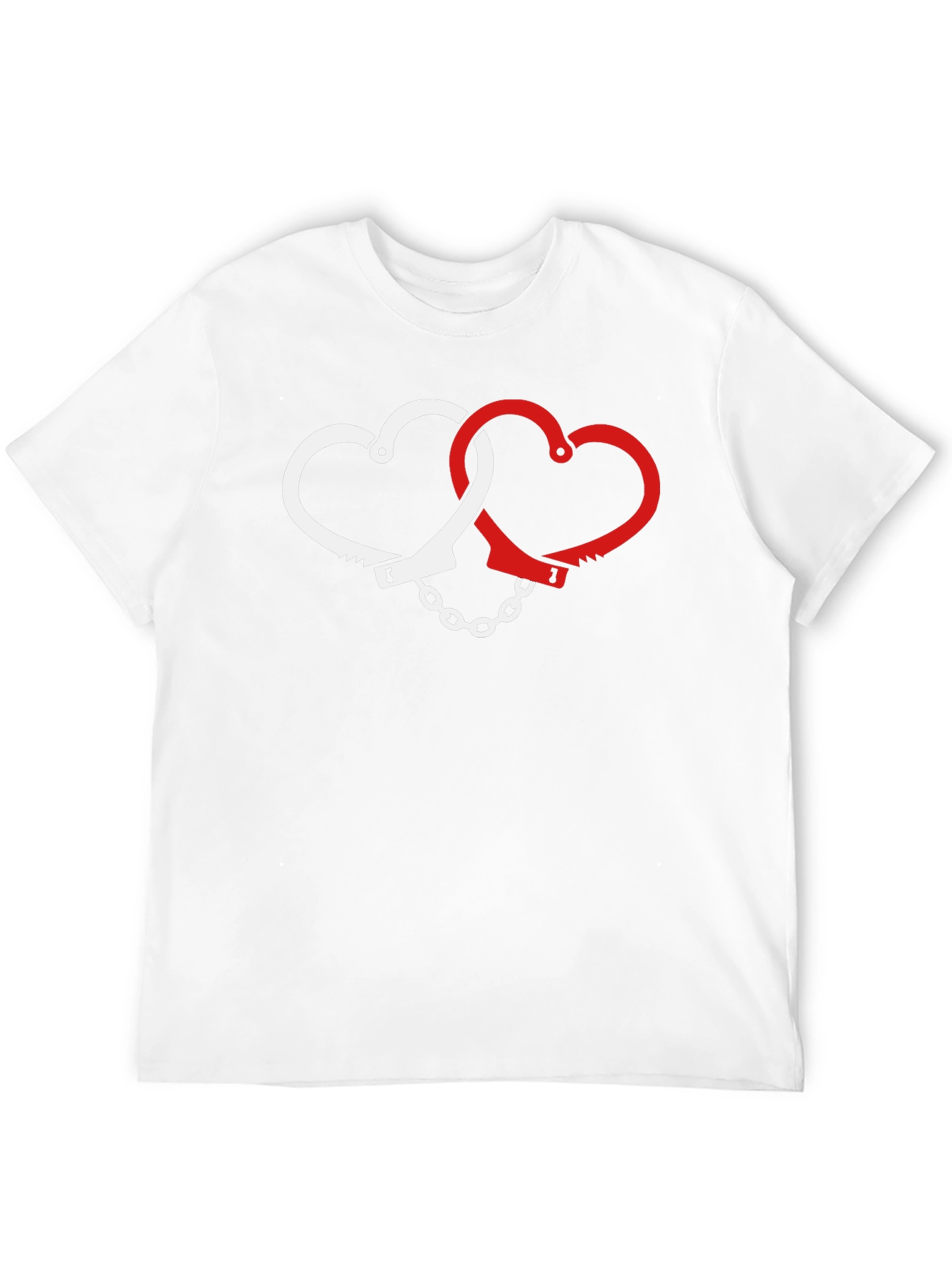 Heart Handcuffs Graphic T-Shirt
